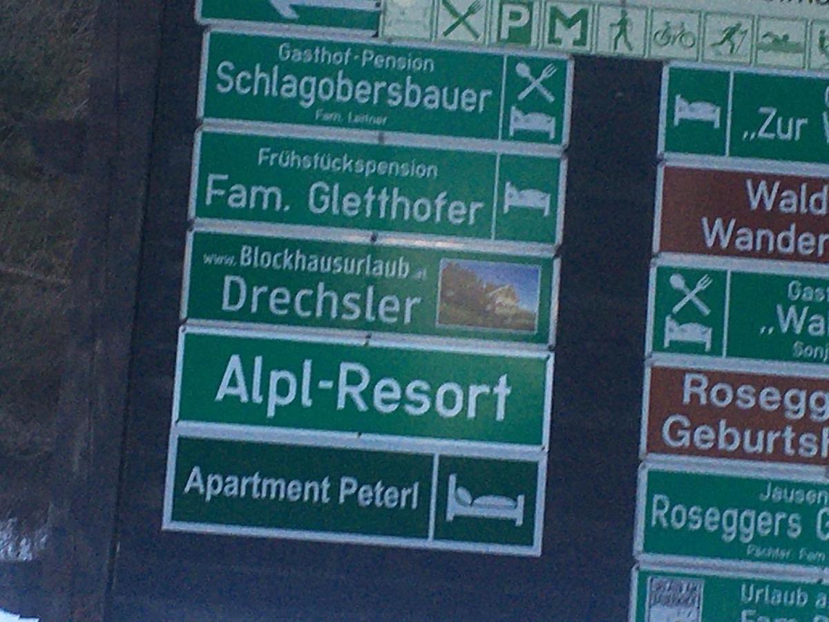 Apartment Peterl Krieglach Eksteriør billede